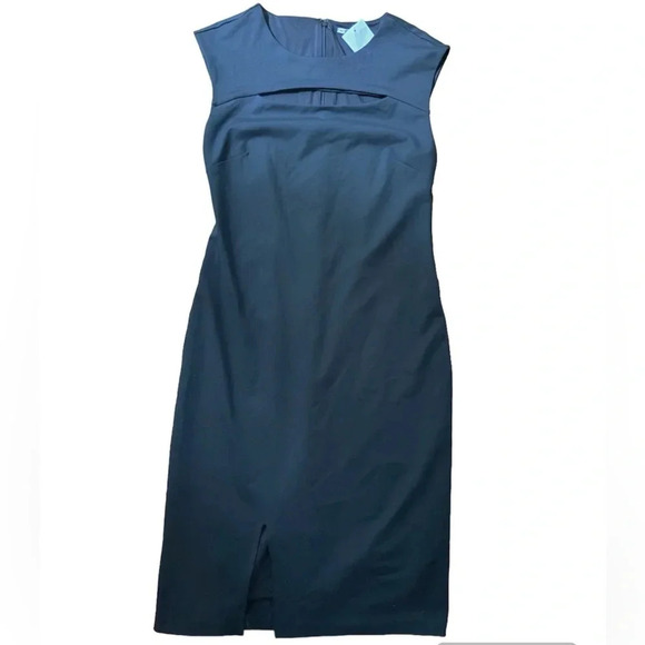Free People Dresses & Skirts - Free People Dress Cutout Black Sleeveless Sheath NWT Size Small